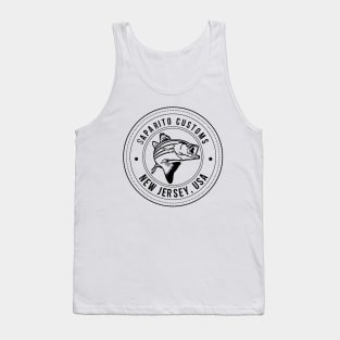 Saparito Customs - Black Logo Tank Top